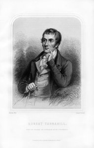 Robert Tannahill , skotsk poet, 1870