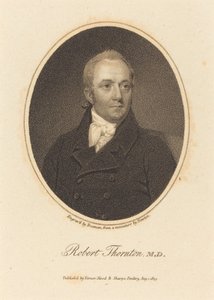 Robert Thornton, MD av Samuel Freeman after William John Newton