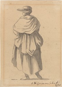 En bondekvinne av Samuel Hieronymus Grimm