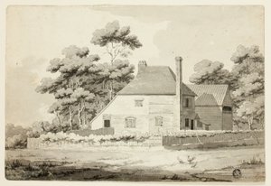 Engelsk Farmhouse av Samuel Hieronymus Grimm