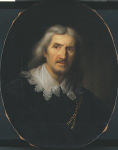 Portrett av en mann av Samuel Hoffmann