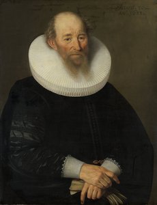 Portrett av en gammel mann av Samuel Hoffmann