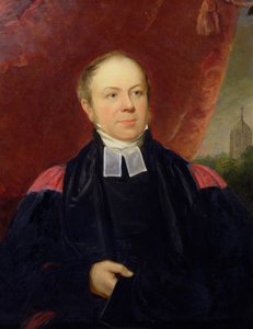 Portrett av William Buckland (1784-1856) professor i mineralogi ved Oxford University og dekan for Westminster