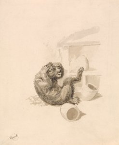 Bjørn og bikuber av Samuel Howitt