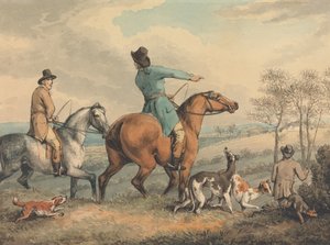 Harejakt: Avreise av Samuel Howitt