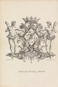 Arms of the Cutchess of Kendal av Samuel Ireland