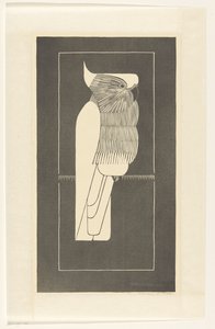 Kroonkaketoe (original tittel) av Samuel Jessurun de Mesquita (signed by artist)