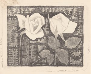 To roser av Samuel Jessurun de Mesquita (signed by artist)