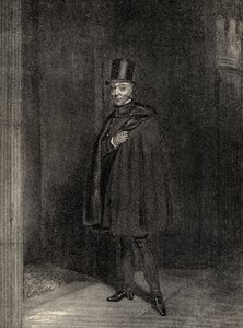 The Duke Entering the House of Lords, illustrasjon fra 'Memoirs of Eminent Etonians', av Sir Edward Creasy publisert London 1876