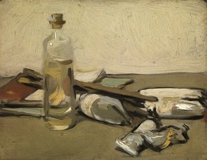 Stilleben: Paint Tubes, ca. 1903 (olje på panel) av Samuel John Peploe