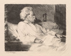 Mark Twain av Samuel Johnson Woolf
