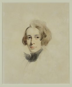 Foreløpig skisse av Charles Dickens, 1837