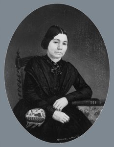Portrett av en dame, ca. 1850. av Samuel Lovett Waldo