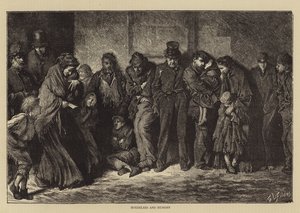 Husløs og sulten av Samuel Luke Fildes