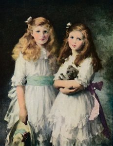 Barbara og Margaret, 1922.