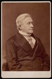 Portrett av Joseph Henry 1797-1878, desember 1875. av Samuel Montague Fassett