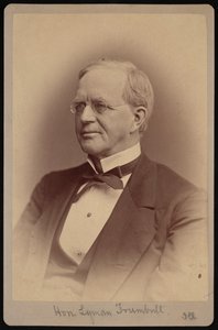 Portrett av Lyman Trumbull 1813-1896, 1877.