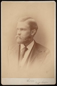 Portrett av uidentifisert mann, mellom 1876 og 1880. av Samuel Montague Fassett