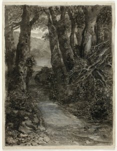 En skogstudie av Samuel Palmer