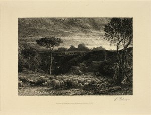 Tidlig morgen av Samuel Palmer
