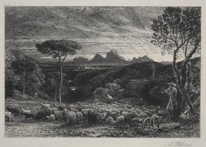 Åpne folden av Samuel Palmer