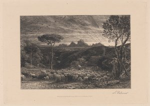 Åpne folden av Samuel Palmer