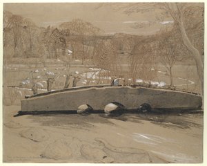 Broen ved Shoreham av Samuel Palmer