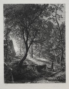 Gjeterens hytte av Samuel Palmer