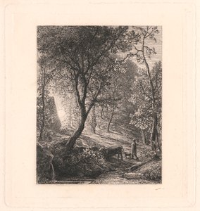 Gjeterens hytte av Samuel Palmer