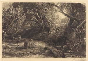 Livets morgen av Samuel Palmer