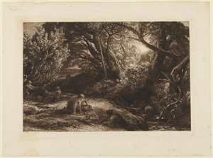 Livets morgen av Samuel Palmer