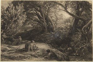 «Livets morgen» av Samuel Palmer