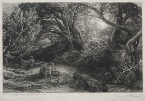 Livets morgen, 1860-1861. av Samuel Palmer