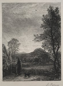 Skylærken av Samuel Palmer