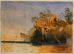 Vannorganet, Tivoli av Samuel Palmer