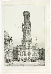 La Halle, Brugge av Samuel Prout