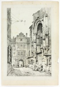 Thein-kirken, Praha av Samuel Prout
