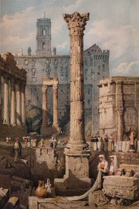 Visning i Forum, Roma, c1823
