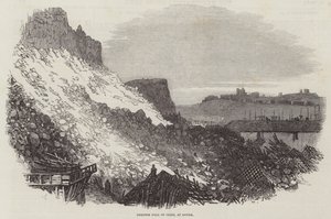 Enorme Fall of Cliff, ved Dover av Samuel Read