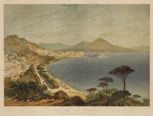 Napolibukten (chromolitho)
