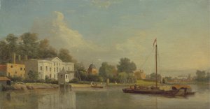 Pope's Villa, Twickenham av Samuel Scott