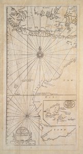 Et dypgående bilde av kysten av New Holland og tilstøtende deler av Samuel Thornton