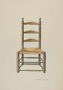 Pennsylvania Ladder Back Chair av Samuel W. Ford