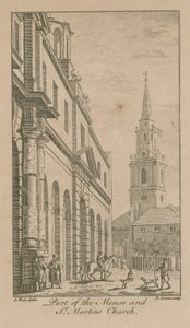 En del av Meuse og St Martins kirke av Samuel Wale