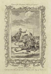 General James Wolfes død av Samuel Wale
