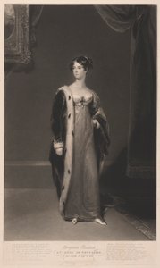 Georgiana Elizabeth hertuginne av Newcastle av Samuel William Reynolds