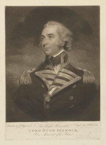 Viseadmiral Lord Hugh Seymour av Samuel William Reynolds