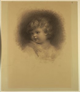 Portrett av et barn av Samuel Worcester Rowse