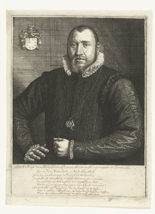 Portrett av Jacob Muys of Holy av Samuel van Hoogstraten