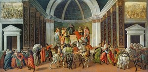 The Story of Virginia, ca. 1500 (tempera på panel) av Sandro Botticelli